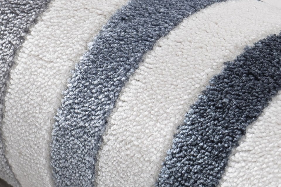 SENTO 2335L KREM-LACİVERT AKRİLİK MAKİNE HALISI