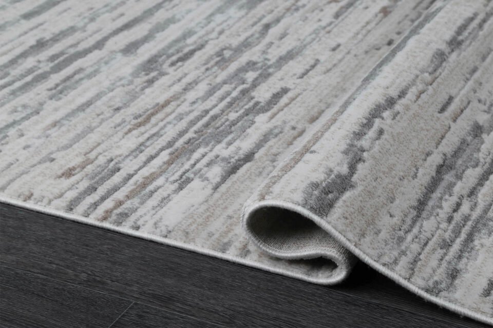 KUVARS 5454V K.GRİ-VİZON AKRİLİK MAKİNA HALISI