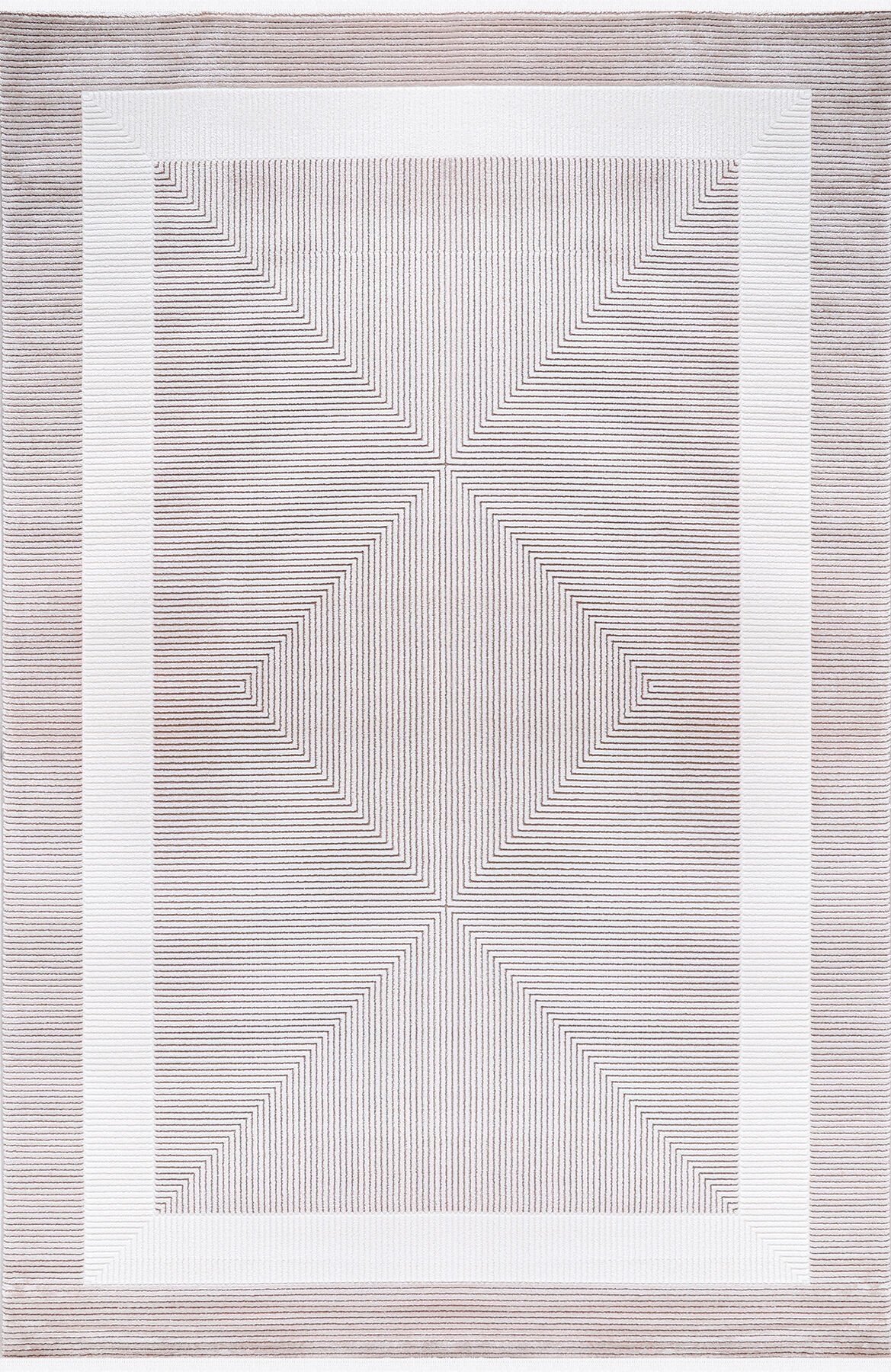 ALMOSS ESPADON 5645K KREM-KAHVE AKRİLİK MAİKNA HALISI