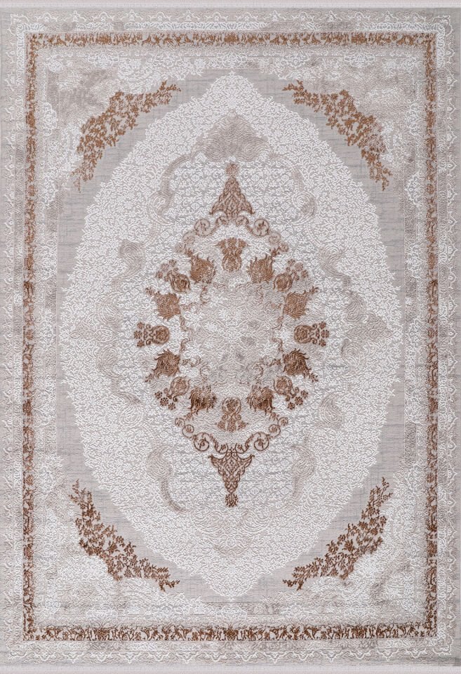 ALMOSS MOCCA KLASİK 5135T KREM-TERRA MAKİNE HALISI