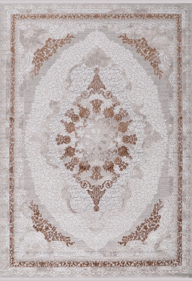 ALMOSS MOCCA KLASİK 5135T KREM-TERRA MAKİNE HALISI