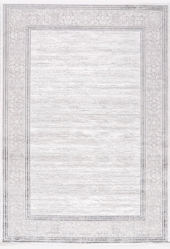 ALMOSS MOCCA KLASİK 5175D BEYAZ-GRİ MAKİNE HALISI