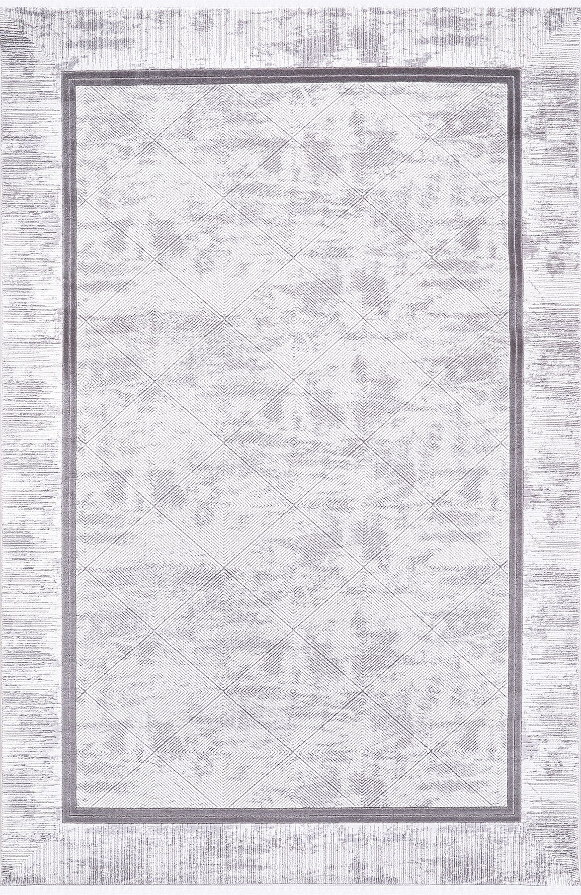 ALMOSS ESPADON 5661G GRİ-GRİ AKRİLİK MAİKNA HALISI