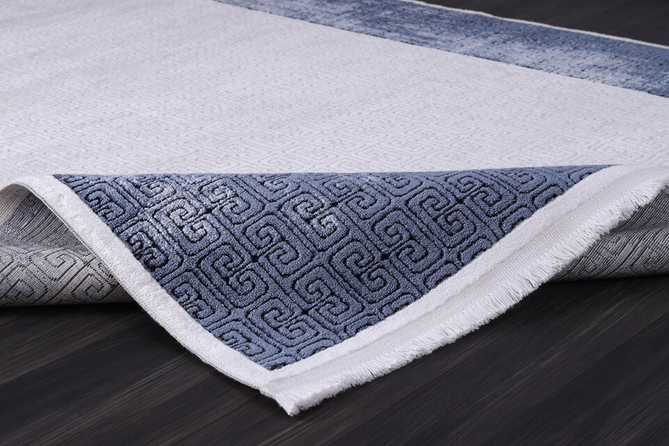 VERTU 8122L NAVY BLUE ACRYLIC MACHINE CARPET