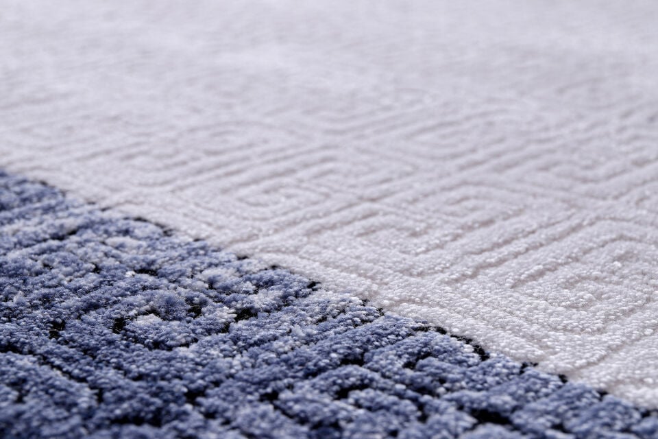 VERTU 8122L NAVY BLUE ACRYLIC MACHINE CARPET
