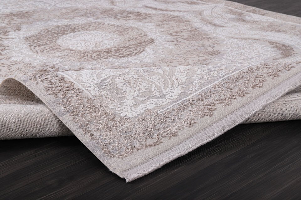 ALMOSS MOCCA KLASİK 5102E KREM-BEJ MAKİNE HALISI