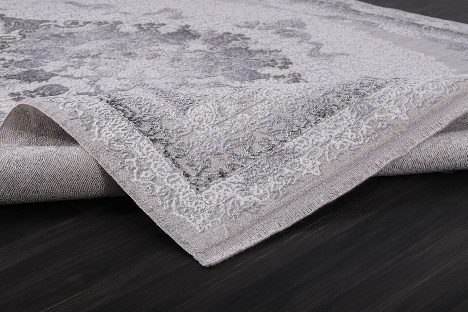 ALMOSS MOCCA KLASİK 5135D KREM-GRİ MAKİNE HALISI