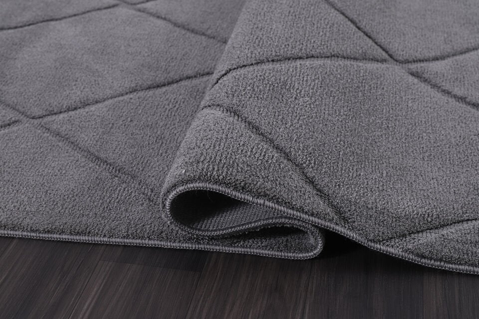 ALMOSS DOLCE 1334A ANTRASİT DEKORATİF MAKİNE HALISI