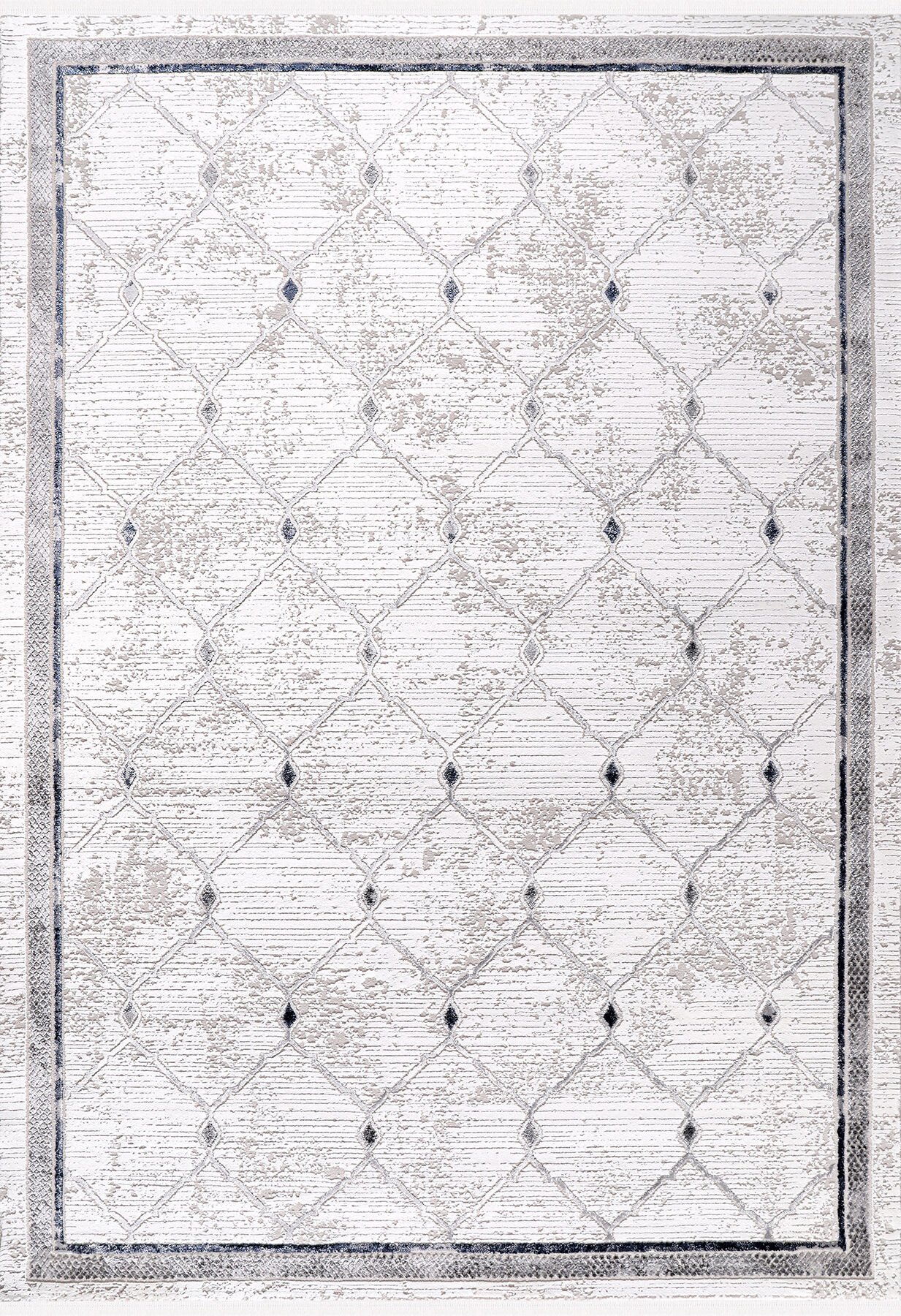 ALMOSS MOCCA KLASİK 5150M BEYAZ-MAVİ MAKİNE HALISI