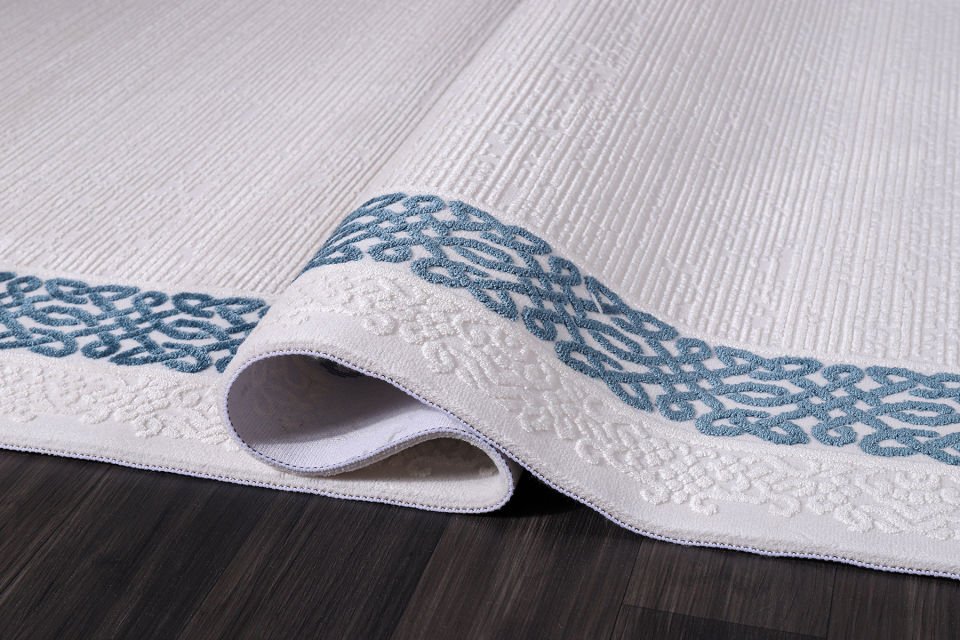 MİLENYUM 5932A BLUE ACRYLIC MACHINE CARPET