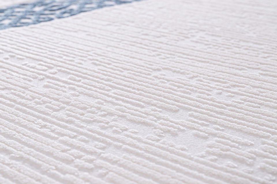 MİLENYUM 5932A BLUE ACRYLIC MACHINE CARPET