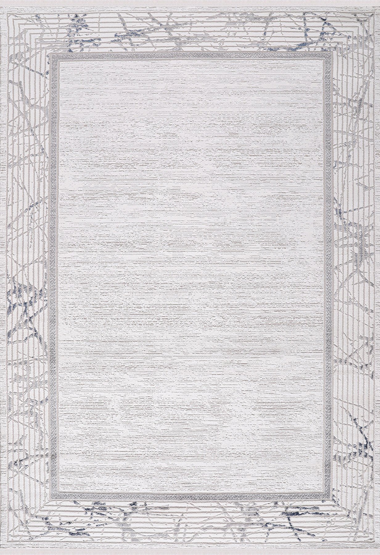 ALMOSS MOCCA CLASSIC 5162M WHITE-BLUE MACHINE CARPET