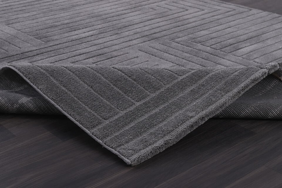 ALMOSS DOLCE 1337A ANTRASİT DEKORATİF MAKİNE HALISI