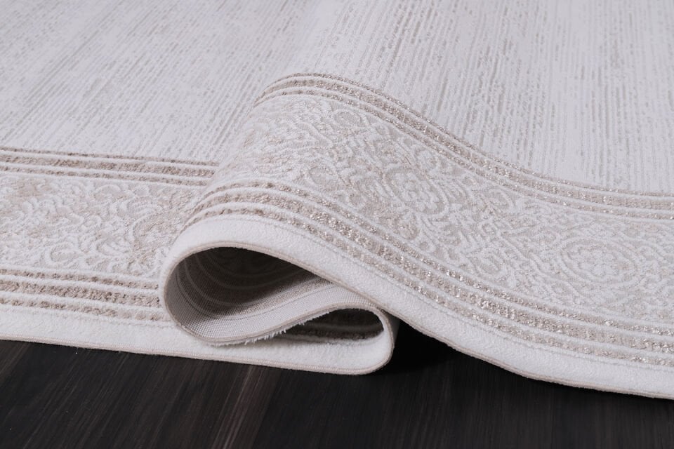 ALMOSS MOCCA KLASİK 5175C BEYAZ-BEJ MAKİNE HALISI