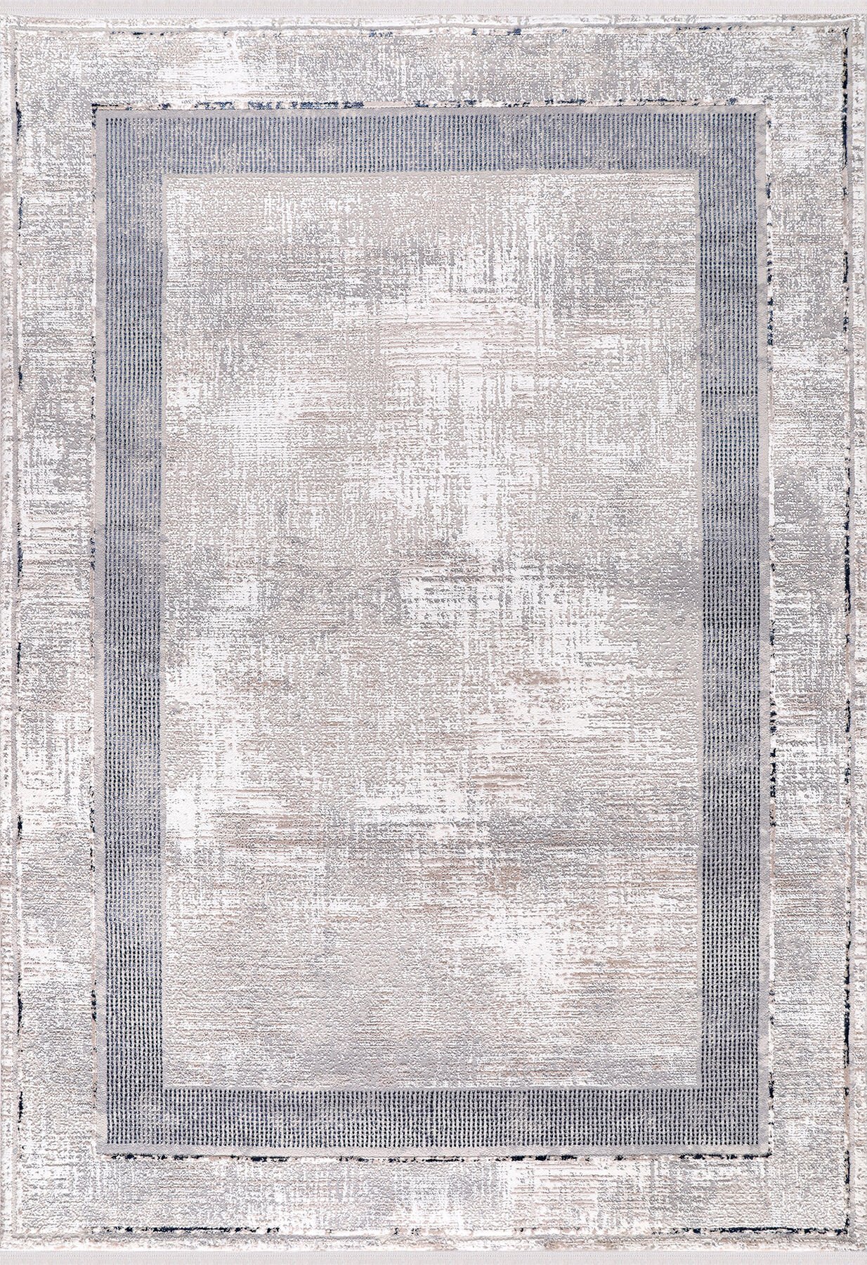 ALMOSS MOCCA TARZ 5218M BEYAZ-MAVİ MAKİNE HALISI