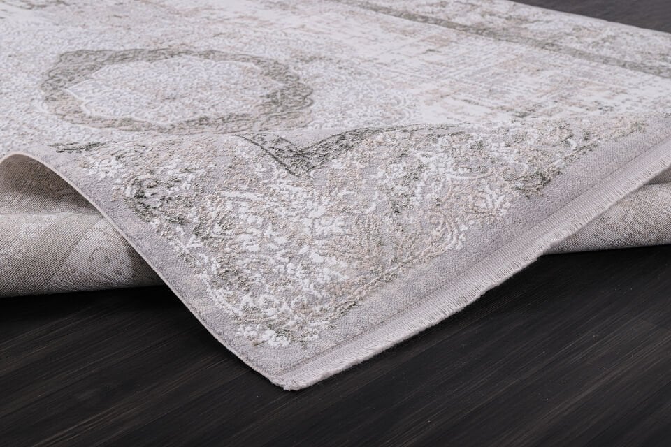 ALMOSS MOCCA KLASİK 5189Y BEJ-YEŞİL MAKİNE HALISI