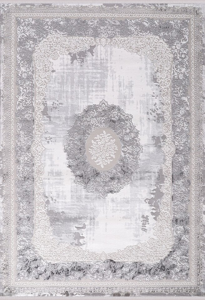 ALMOSS MOCCA KLASİK 5191G GRİ-GRİ MAKİNE HALISI