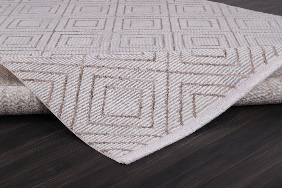 ALMOSS MOCCA TARZ 5226A BEYAZ-BEJ MAKİNE HALISI