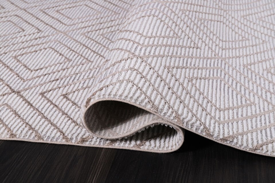 ALMOSS MOCCA TARZ 5226A BEYAZ-BEJ MAKİNE HALISI