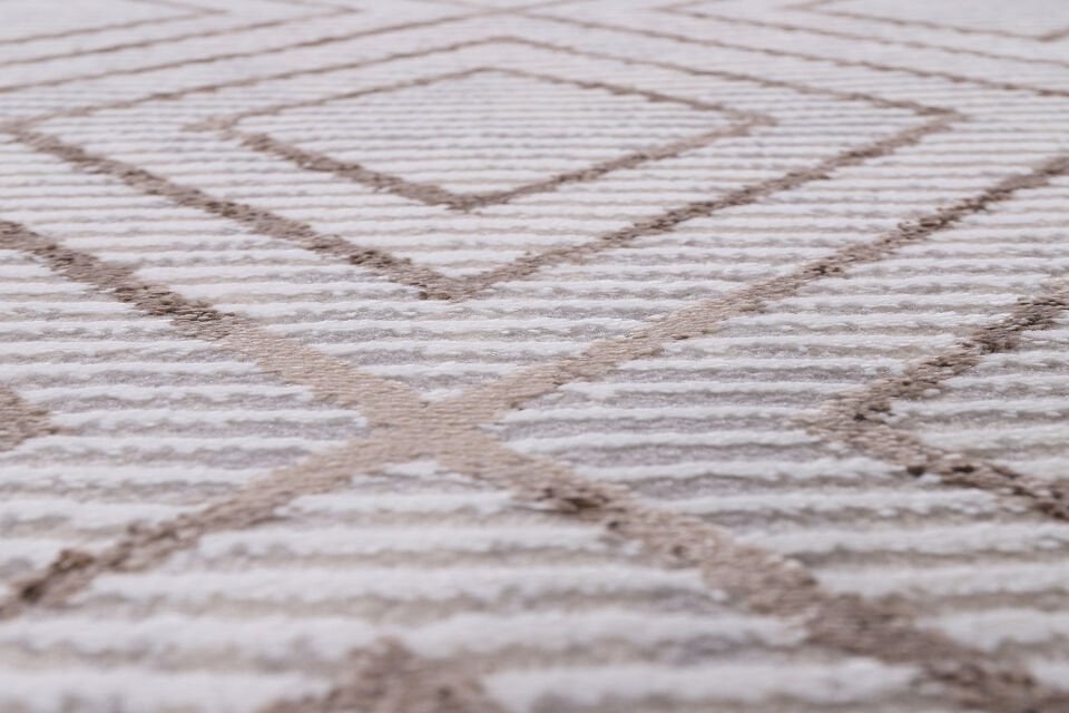 ALMOSS MOCCA TARZ 5226A BEYAZ-BEJ MAKİNE HALISI