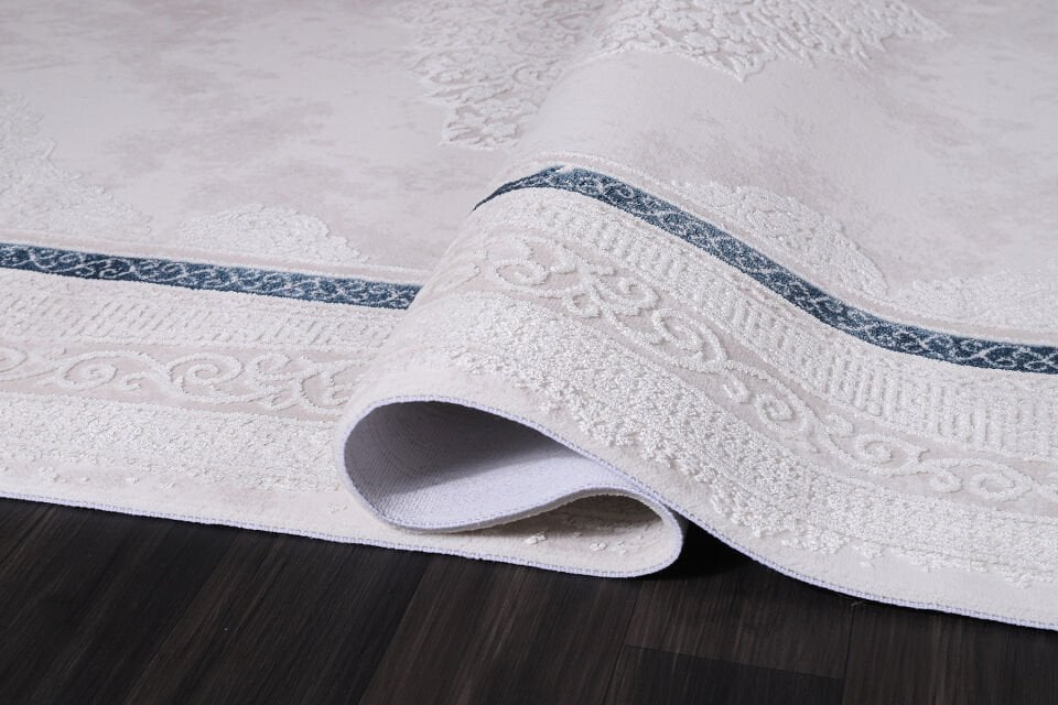 MİLENYUM 5936A MAVİ AKRİLİK MAKİNE HALISI