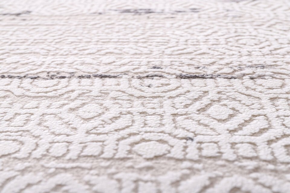 ALMOSS MOCCA TARZ 5271D BEYAZ-GRİ MAKİNE HALISI