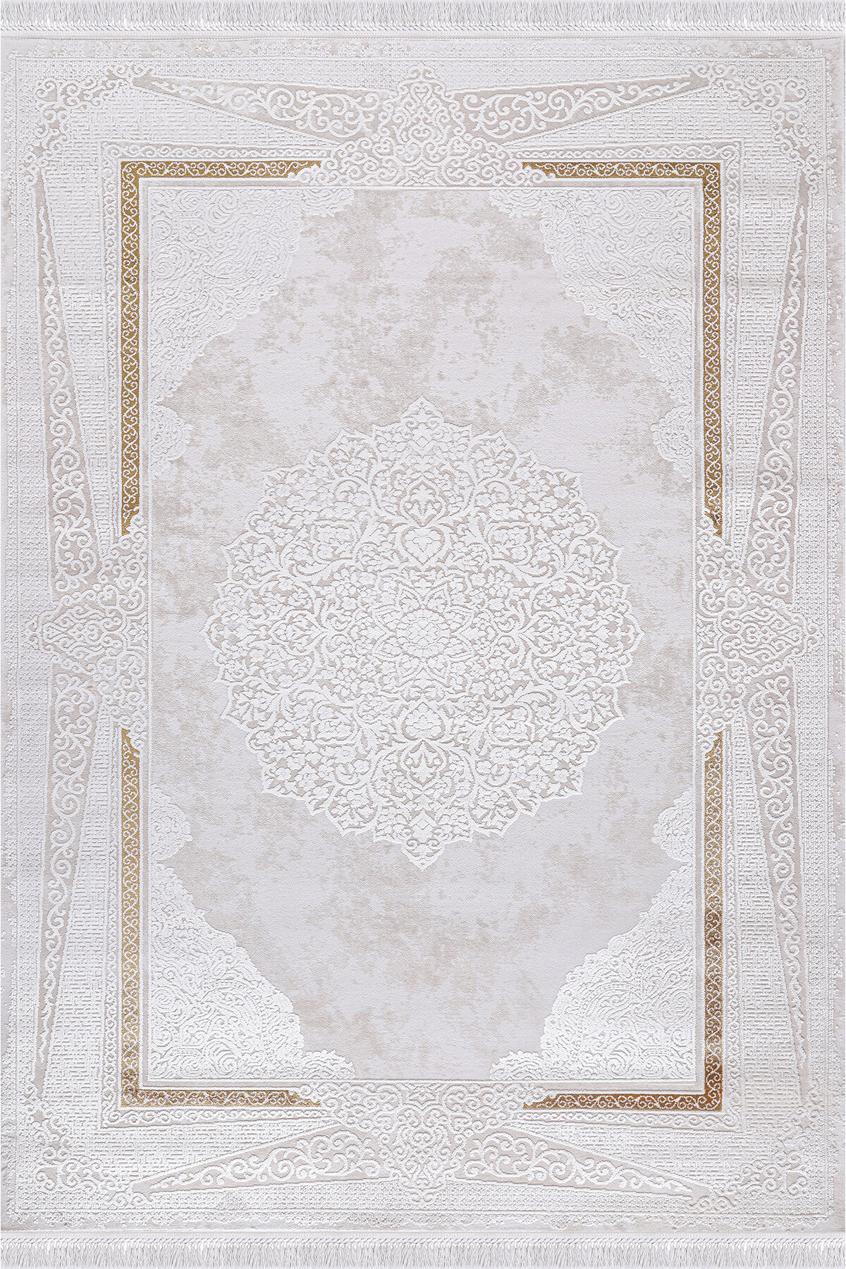 MİLENYUM 5936A YELLOW ACRYLIC MACHINE CARPET
