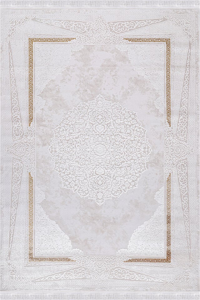 MİLENYUM 5936A YELLOW ACRYLIC MACHINE CARPET