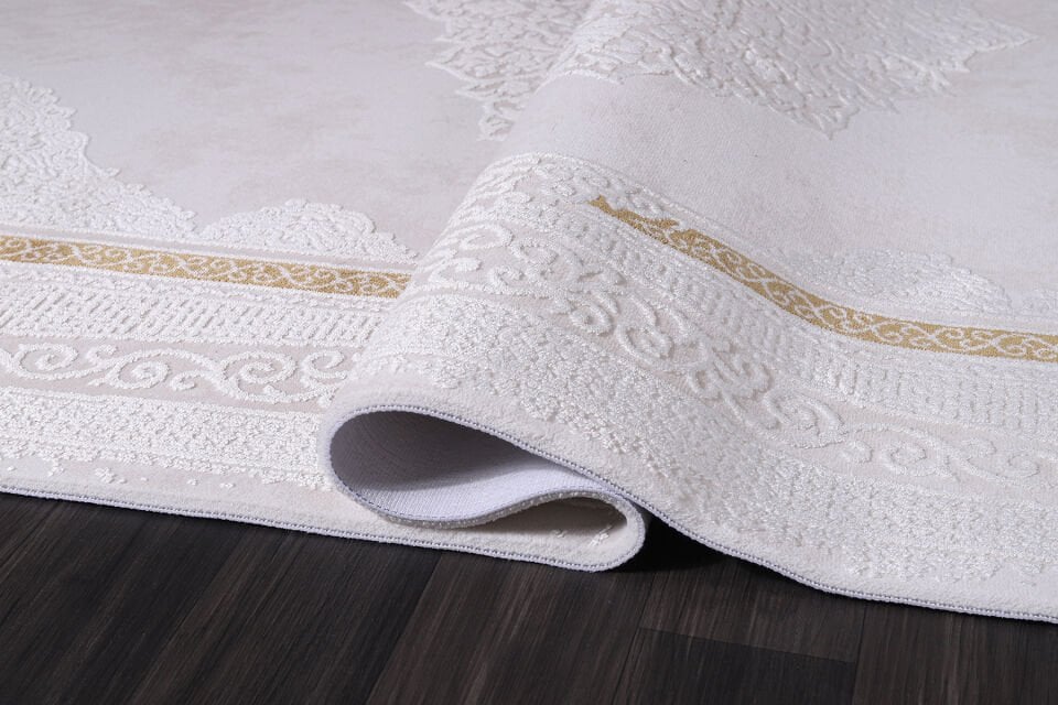 MİLENYUM 5936A SARI AKRİLİK MAKİNE HALISI