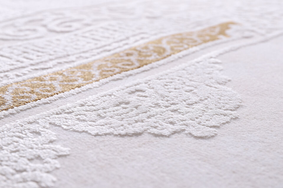 MİLENYUM 5936A YELLOW ACRYLIC MACHINE CARPET