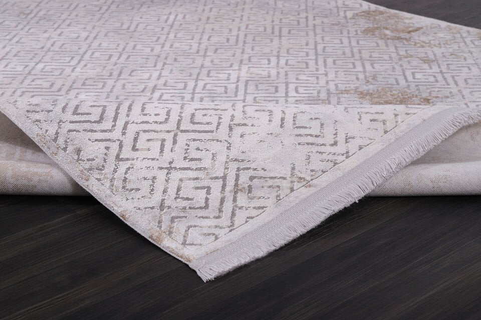 ALMOSS THE MİA 5864B L.GREY-CAMEL AKRİLİK MAKİNE HALISI