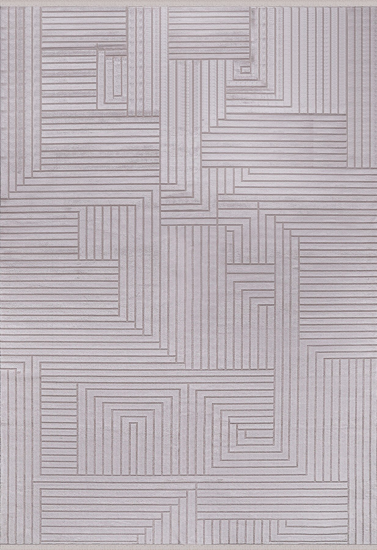 ALMOSS THE MİA 5878G L.GREY-GREY AKRİLİK MAKİNE HALISI