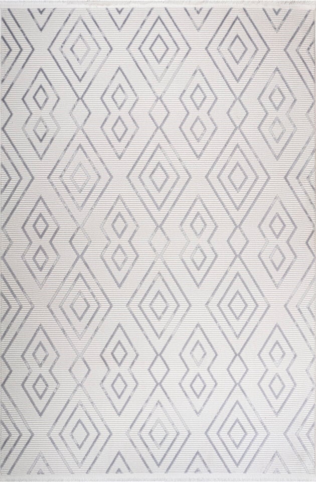 SENTO 2316G CREAM-GRAY ACRYLIC MACHINE CARPET