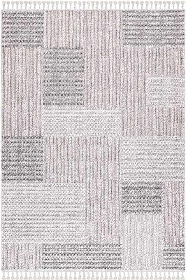 سجادة كارينا 8339B للديكور باللون الأبيض والبيج