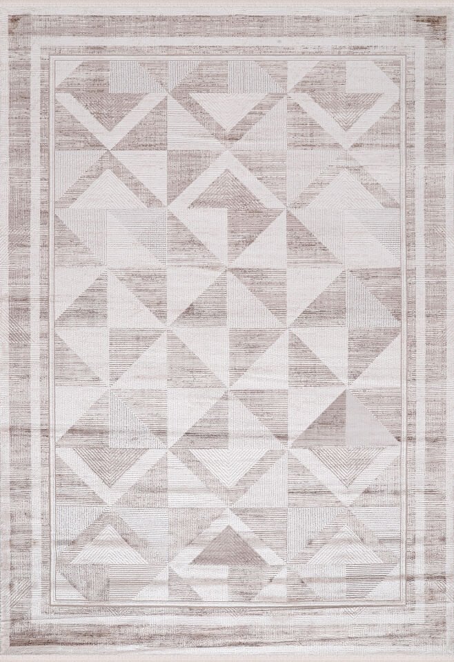 ALMOSS THE MİA 5863D BEIGE-BROWN AKRİLİK MAKİNE HALISI