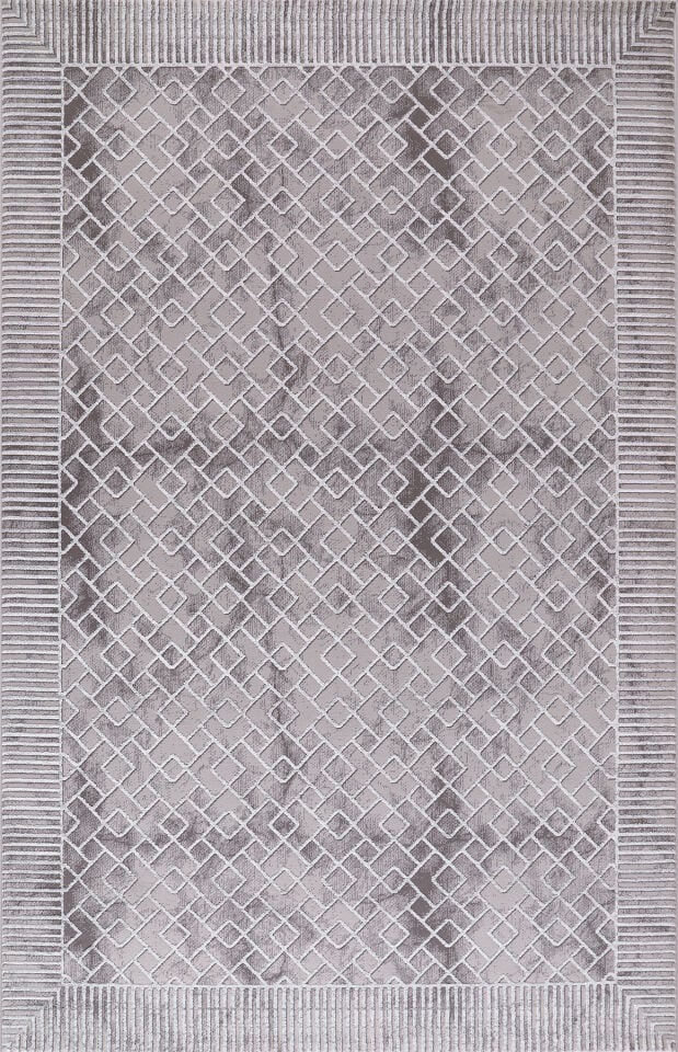 ALMOSS AURA 7227G GRAY-GRAY MACHINE CARPET