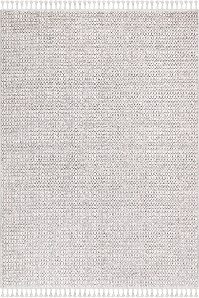 CARINA 8326B WHITE-BEIGE DECORATIVE MACHINE CARPET