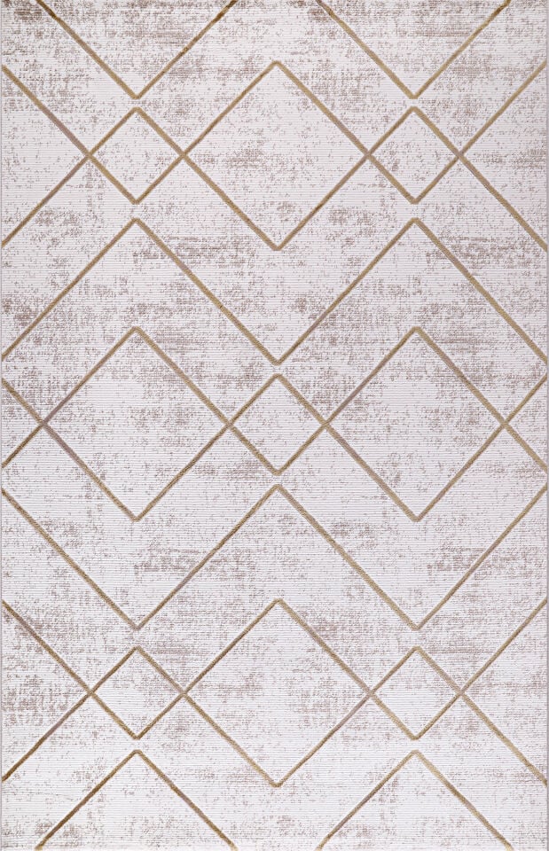 ALMOSS AURA 7269S KREM-SARI MAKİNE HALISI
