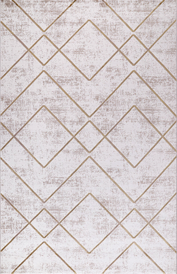 ALMOSS AURA 7269S KREM-SARI MAKİNE HALISI