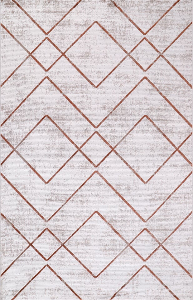 ALMOSS AURA 7269T KREM-TERRA MAKİNE HALISI