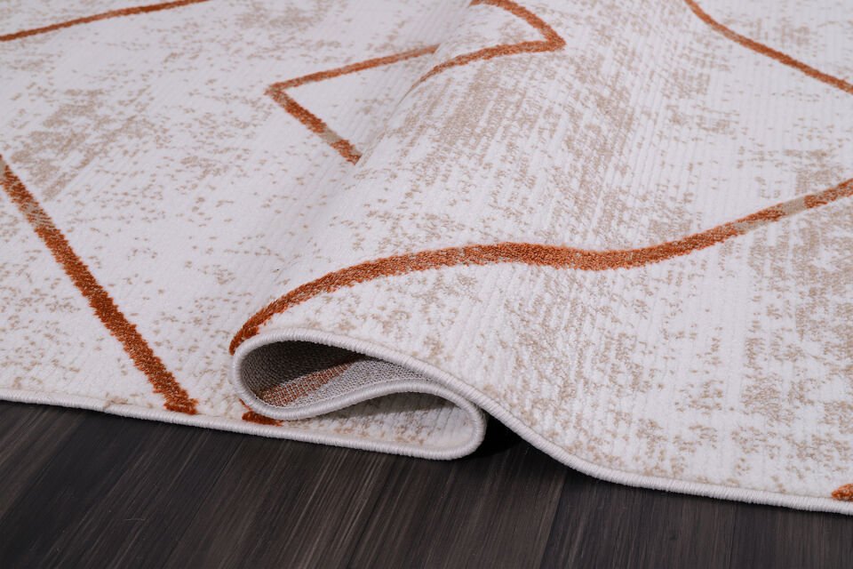 ALMOSS AURA 7269T KREM-TERRA MAKİNE HALISI